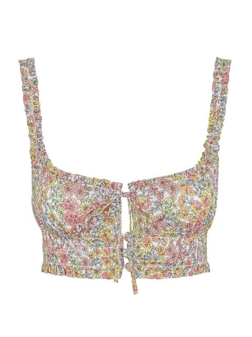 For Love and Lemons Esme PJ Set XS Cami & Shorts - Picture 4 of 13